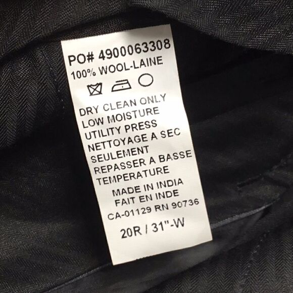 Wool Dress Pants From Nordstrom (F15) - Picture 6 of 7